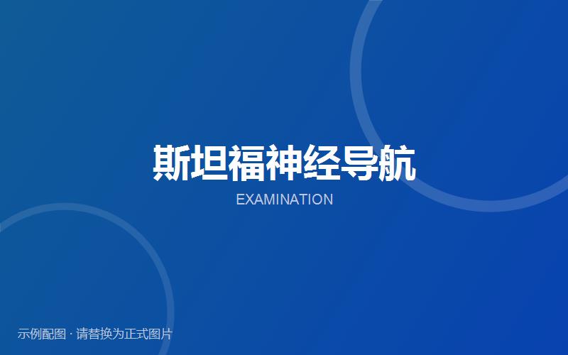 斯坦福神经导航